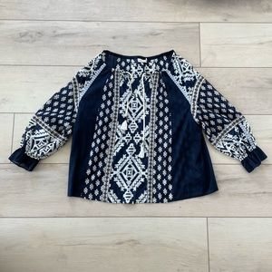 NWOT Tory Burch Navy Tunic